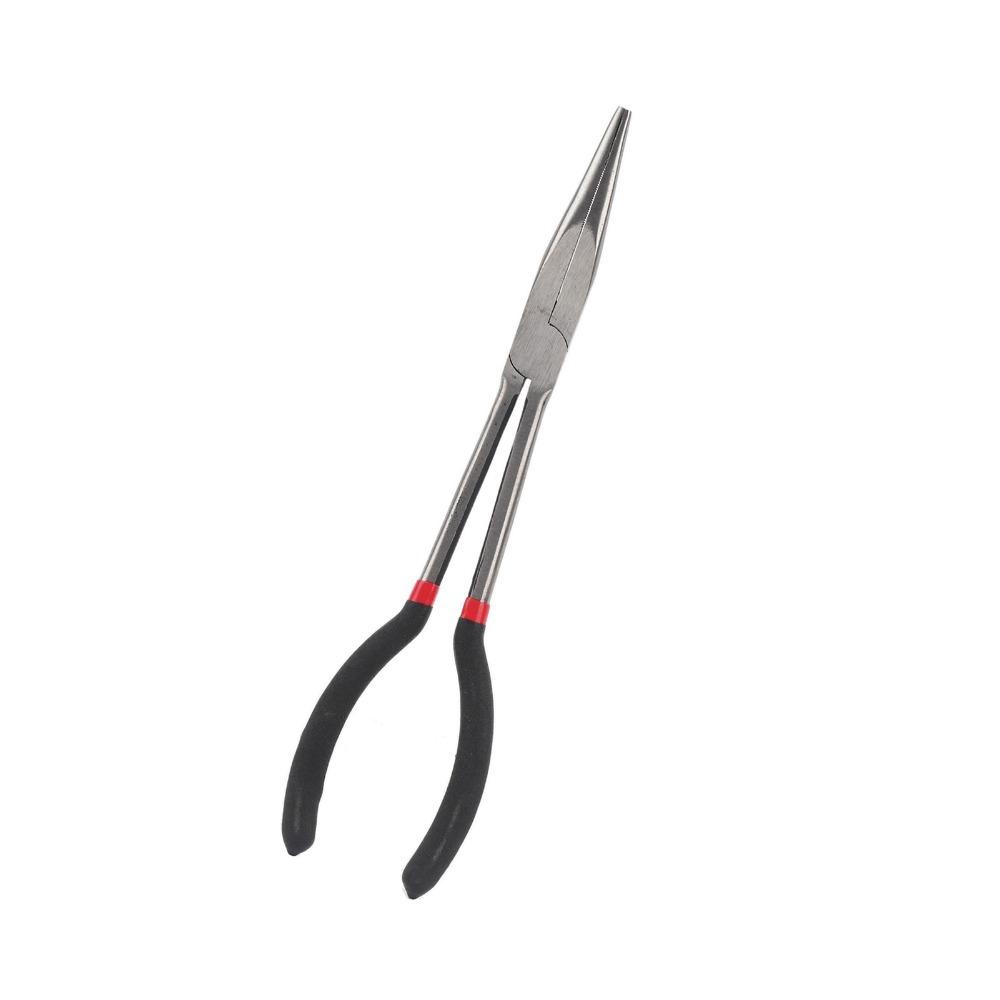 11 Inches Needle Nose Pliers NonSlip Handle Straight nose pliers Long Nose Pliers  Narrow Spaces
