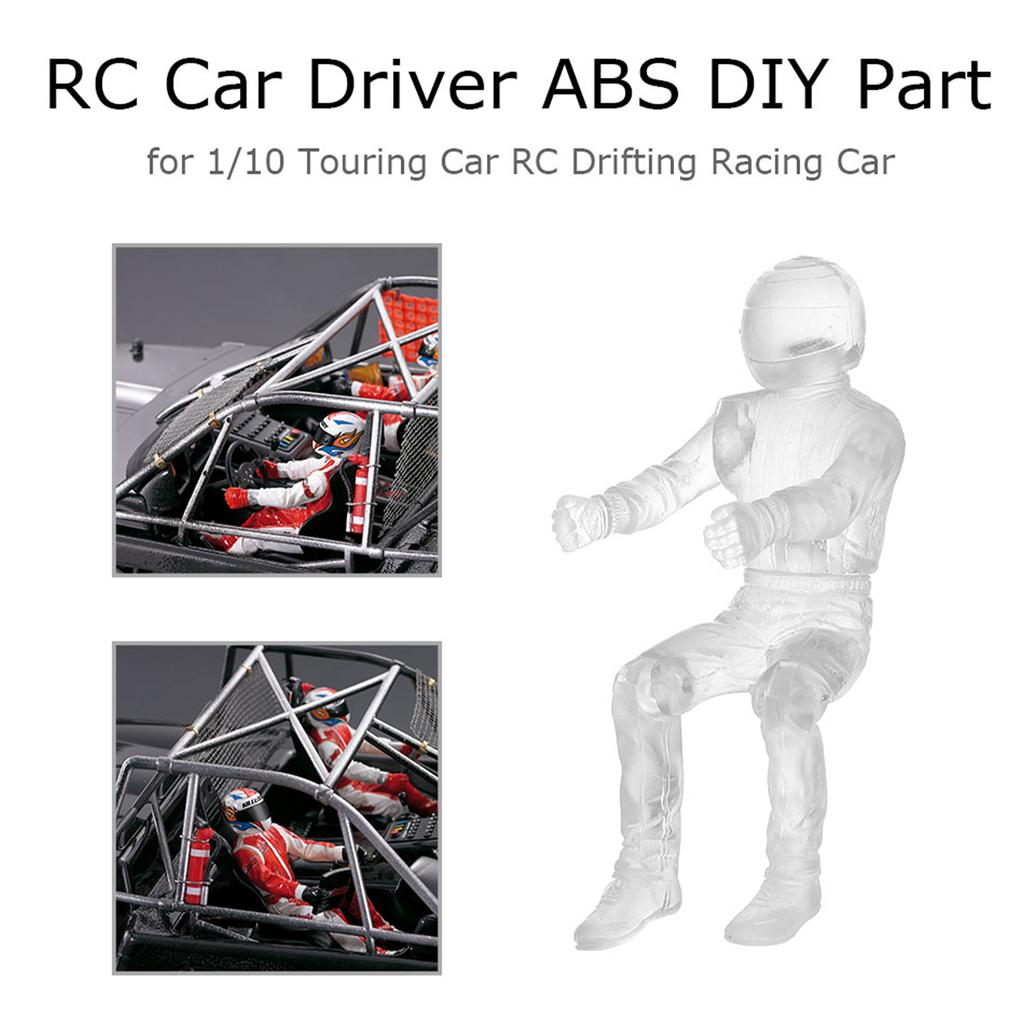 Killerbody RC Car Driver 130mm Total Height ABS DIY Part Replacement for 1 10 Traxxas Axial HSP HPI RC Touring Drifting