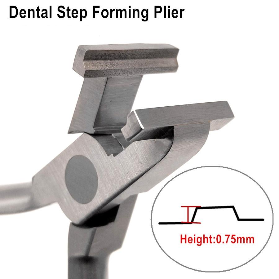1 шт. Стоматологическая ортодонтическая проволока, ступенчатая форма, плоскогубцы, щипцы для изгиба проволоки, стоматологический лабораторный лабораторный инструмент