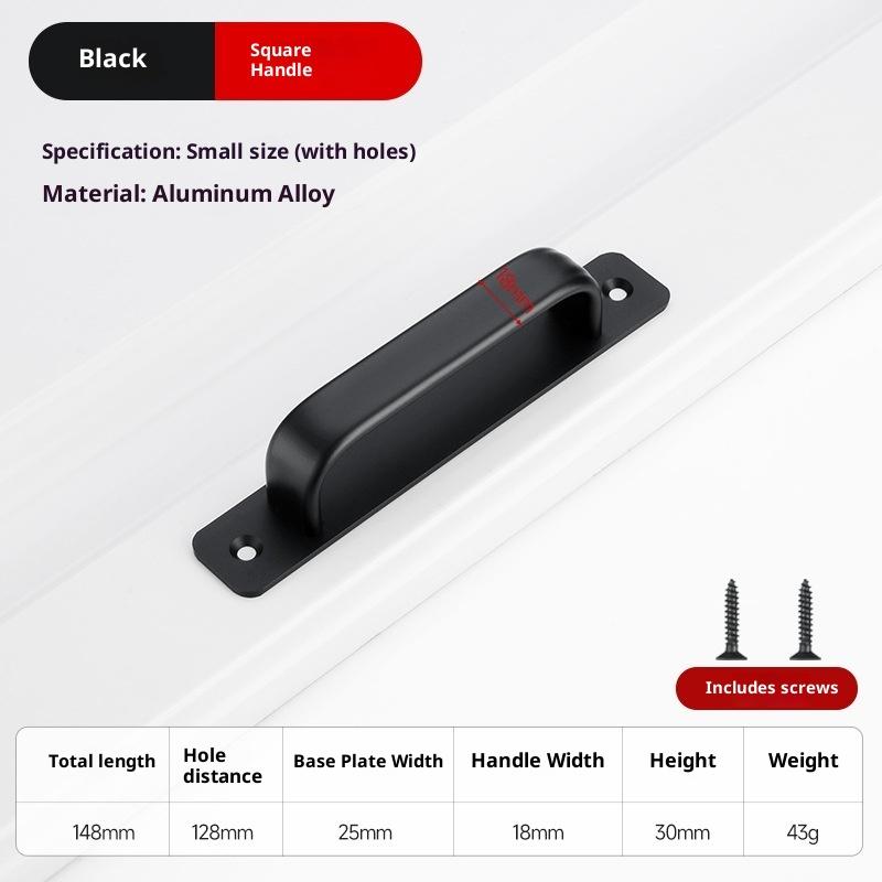 Ручки из алюминиевого сплава без сверления, ручки-наклейки для раздвижных стеклянных дверей, окон, ящиков, шкафов, для ванной комнаты