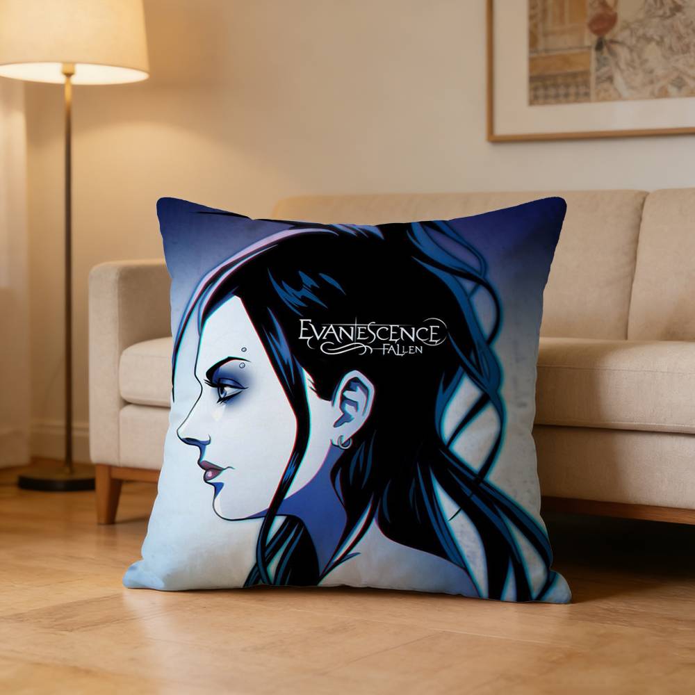 EEvanescence Fallen AAmy Lee Наволочка С рисунком Наволочка Для гостиной Подушка на диван Чехол