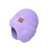 Cold Proof Ear Protection Beanie Cap Headgear Knitted Earflap Hat Earflap Woolen Hat  Male/Female