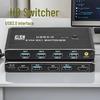 KVM HDMI переключатель 2x1: Совместное использование USB-клавиатуры, мыши, дисплея и USB 3.0 между двумя компьютерами в разрешении 4K 60 Гц