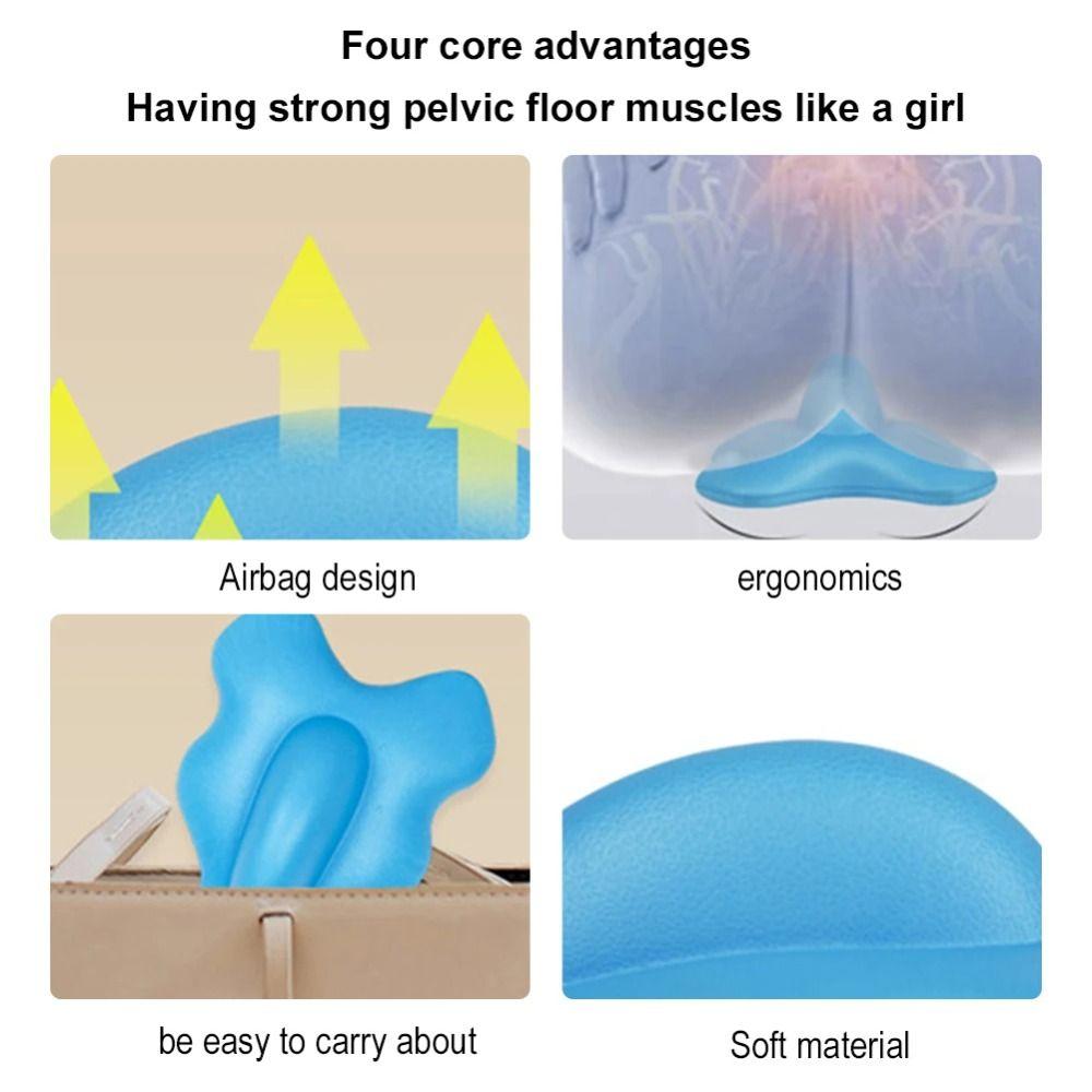Эргономичный тренажер для укрепления бедер Кегеля Портативный тренажер для мышц тазового дна Мужчины Женщины