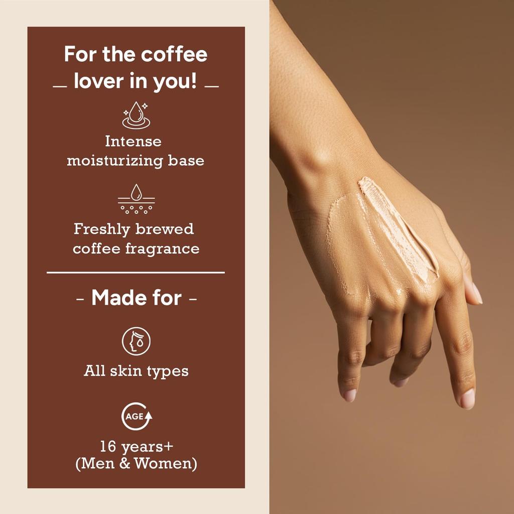 CITTA Крем для тела с кофе арабика для мужчин и женщин | Насыщенное увлажнение и интенсивное питание | Идеальное решение для сухости | 100 г