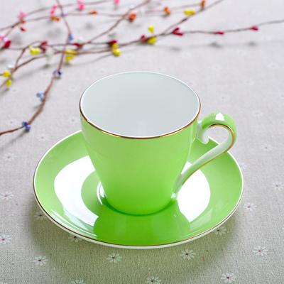 220ML, colorful bone china coffee cup and saucer set, nespresso cup set, tazas cafe termos coffee mug, Cappuccino cup set