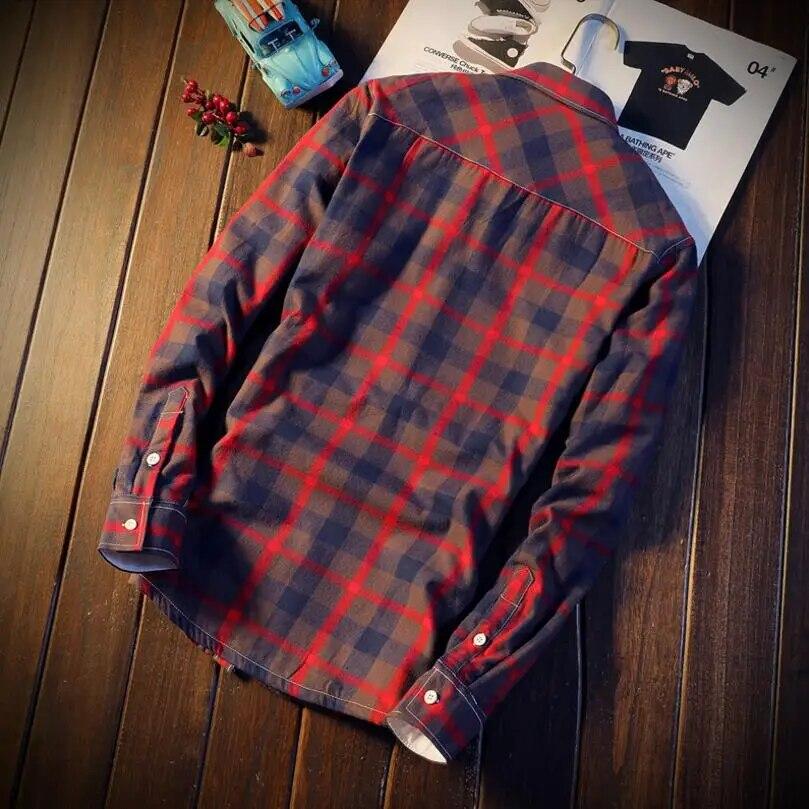 Осенне-зимние флисовые рубашки для мужчин, бархатные клетчатые рубашки, мужская одежда, повседневная фланелевая облегающая рубашка из чистого хлопка, мужской размер 5XL