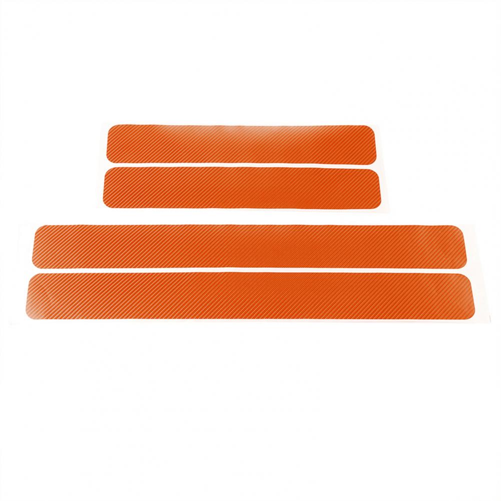 4 шт./компл. наклейки на пороги, накладки на пороги, автопоставка, наклейка на ковровое покрытие автомобиля, водонепроницаемая защитная пленка