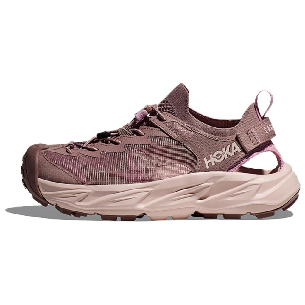 HOKA One One Hopara 2 Comfortable Soft Mesh Cushioning Low Top Trail Running Shoes Women Sneaker Brown 1147670-QZT