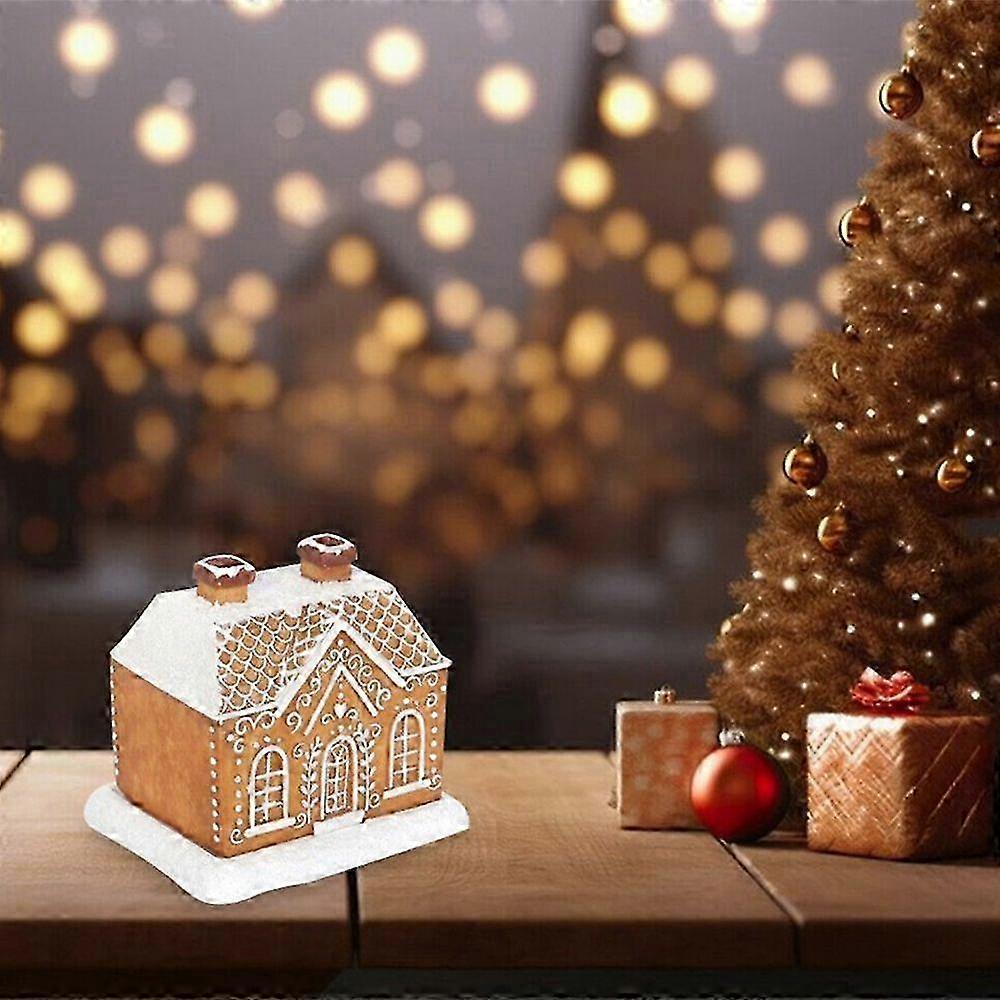 The Christmas Cabin House Ornament Incense Burner, Home Chimney Decorations 2025
