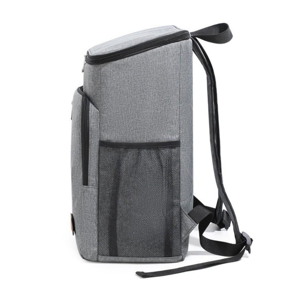 Oxford Portable Thermal Lunch Bag Double Shoulder Large Capacity Cooler Bag Outdoor