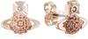 Серьги DONNA BAS RELIEF из латуни [Vivienne Westwood] Женские 62010280/02G131 [Товар]