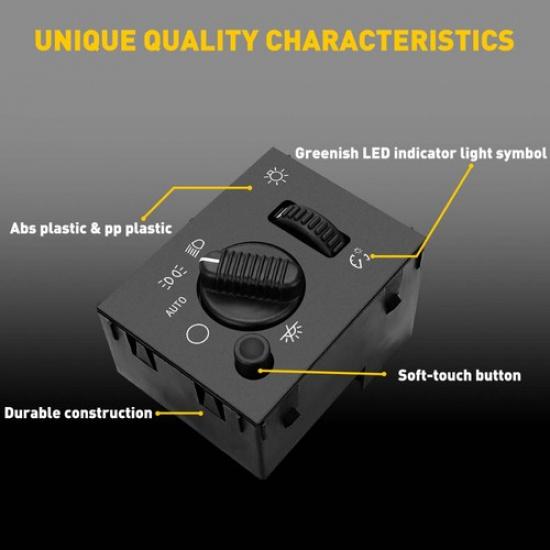 Headlight Headlamp Dimmer Switch For Chevy 2003-2007 Silverado GMC Sierra Yukon