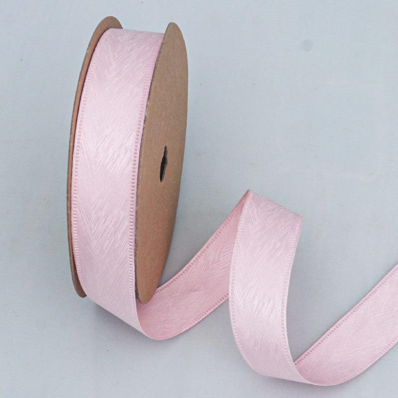 Декоративная романтическая и уютная однотонная матовая елочка из твила с узором лента ручной работы галстук-бабочка воротник для волос шляпа подарочная коробка декоративная лента