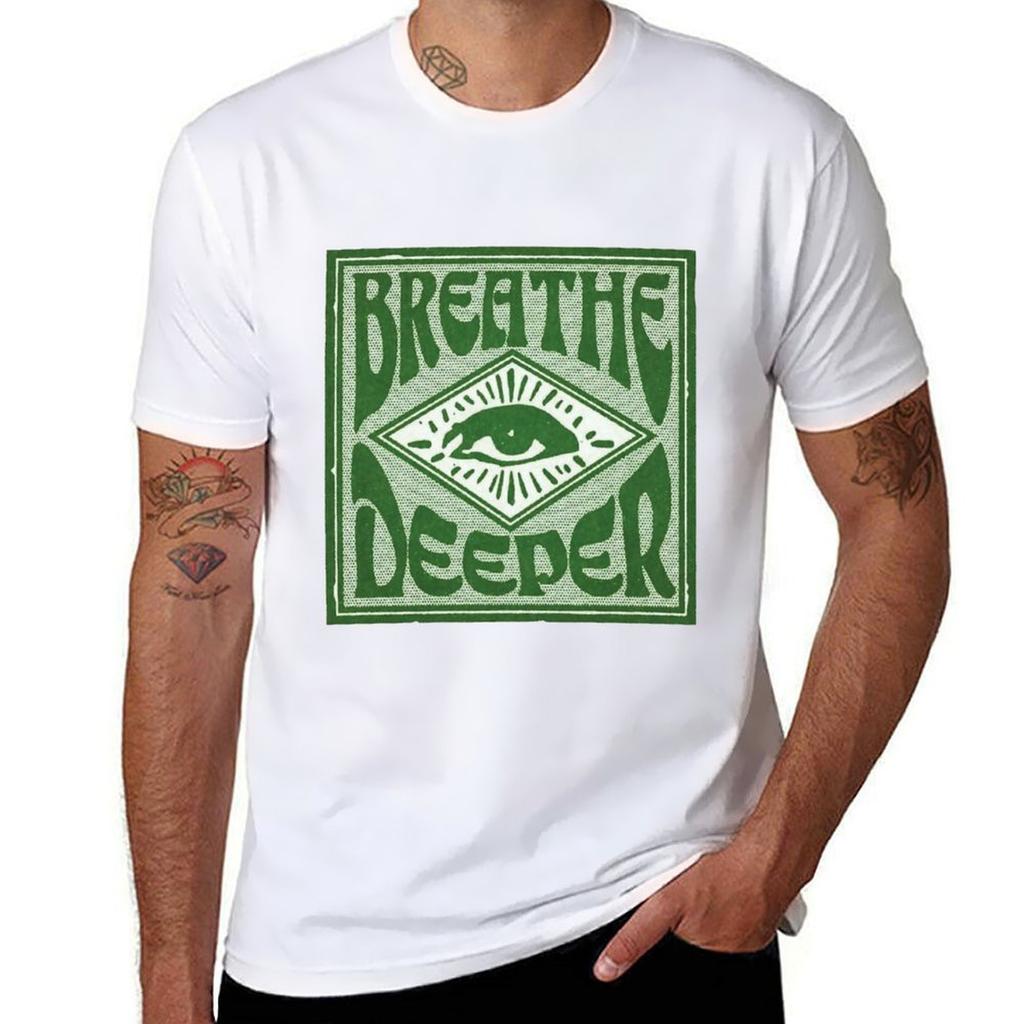 Breathe Deeper T-Shirt Outdoor Work Short Sleeve Top