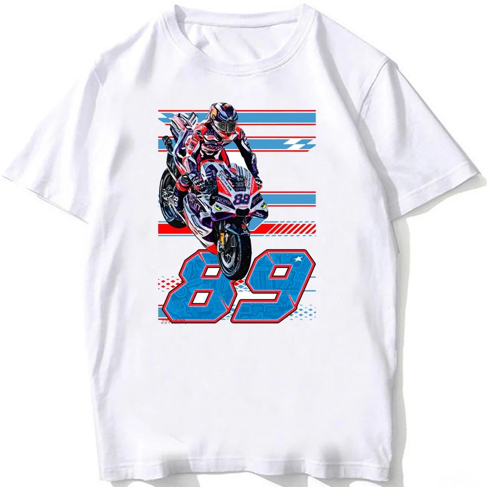 Jorge Martinator 89 GP Race Ride Fans T-Shirt New Summer Men Short Sleeve Sport Boy Casual Tees Motorcycle Riding White Tops