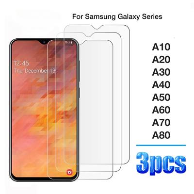 3 шт. закаленное стекло для samsung a10 a20 a30 a40 a50 a60 a70 a80 защитное стекло для экрана на galaxy a 10 20 30 40 50 60