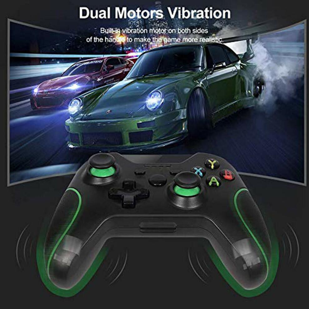 Проводной контроллер Xbox One для Xbox One/One X/One S и Windows 10 - Разъем для гарнитуры 3,5 мм, Двойная вибрация, Эргономичный, Plug-and-Play USB