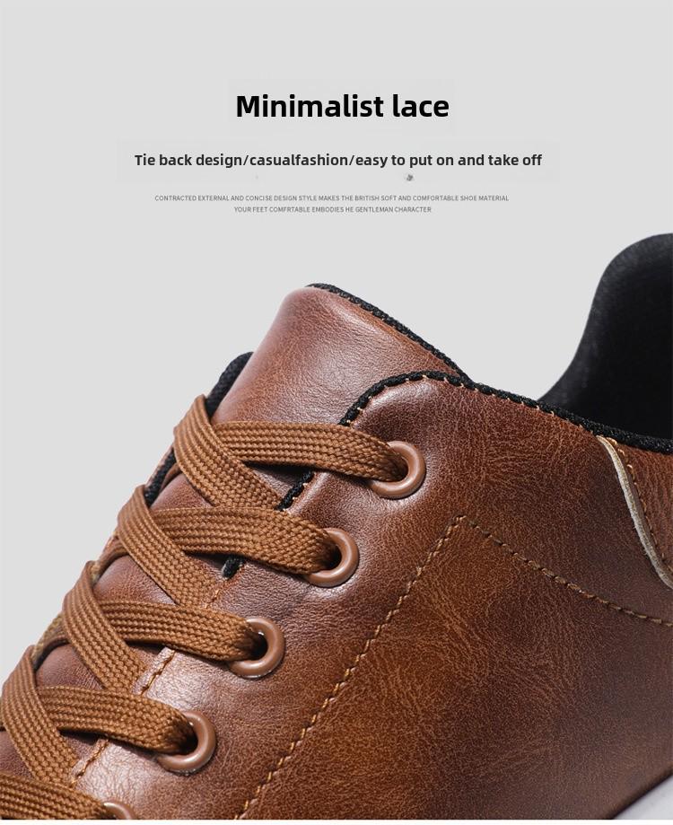 2024 Большие размеры Мужские модные мягкие белые туфли на каждый сезон