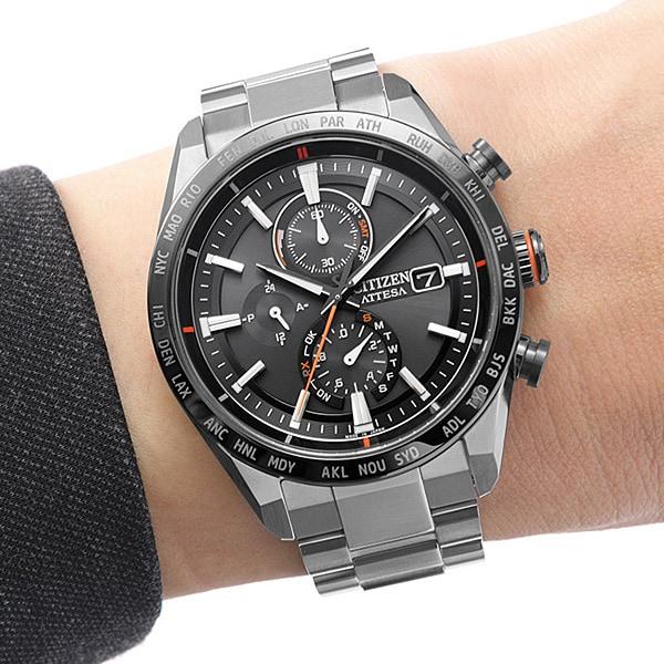 Citizen AT8189-61E ( Watch ATTESA Solar-powered Eco-Drive Radio-controlled Direct Flight ACT Line)