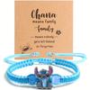 Cute Stitch Gifts Bracelet, Birthday Back To School Graduation Gifts for Daughter Niece Granddaughter