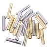 10Pcs/Set Of 4.5*18Mm Seamless Metal Shoelaces Tips Head Replacement