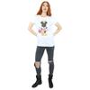 Disney Womens/Ladies Minnie Mouse Back Pose Cotton Boyfriend T-Shirt