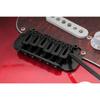 Musiclily Pro Roller Saddle Tremolo Bridge for Imported Strat Electric Black 10.8mm Two-Point Guitars,