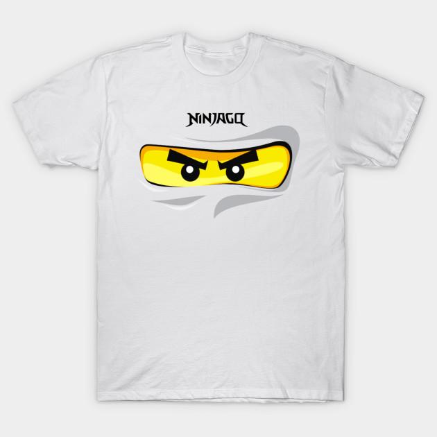 Мужская черная футболка с принтом Ninjago, термотрансферный принт без вырезания, хлопковая футболка