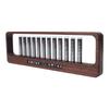 LED Music Spectrum Display High Sensitivity Home Audio Spectrum Analyzer Display with 12 LED Light Tubes Adjustable
