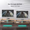 Jinlongxing Dual-Tier Desktop Monitor Riser with Storage