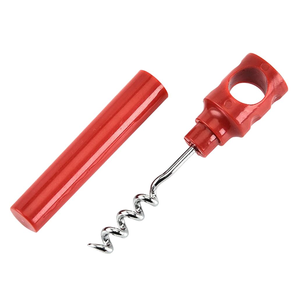 Mini Keychain Corkscrew Tool Small Keyring Wine Opener, Travel Cork Wine Opener, Backpack Outdoor Corkscrew Kitchen Tool