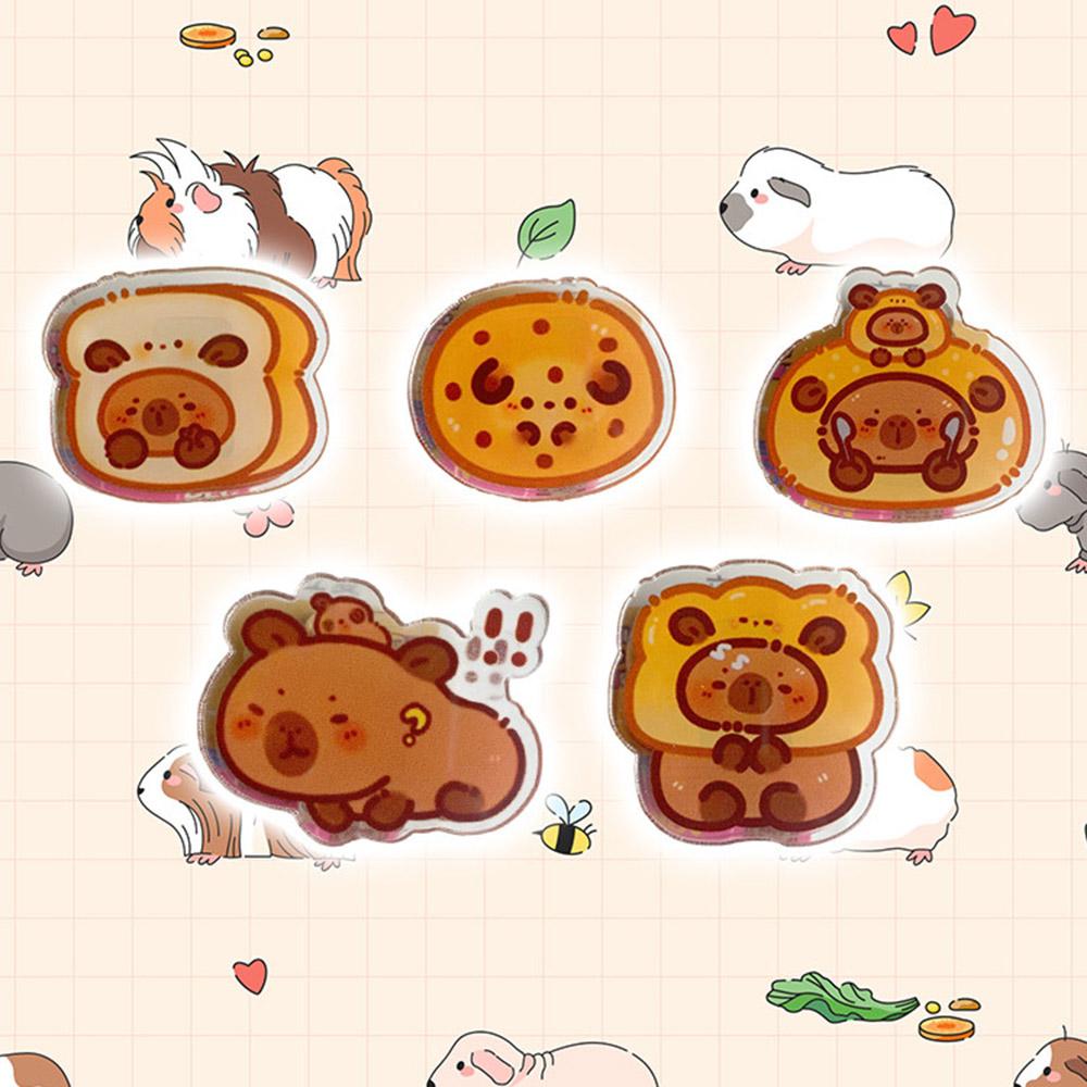 Канцелярские принадлежности Капибара держатель для заметок Школьные принадлежности Папка с мультяшными файлами Папка с изображением Новой морской свинки