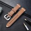 Vintage Casual Genuine Leather Watch Straps Grilled Design Male Watch Band Watch Accessories 18mm 20mm 22mm 24mm Watchbands