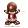Large Standing Balloons Christmas Theme Santa Claus Xmas Tree Snowman Gingerbread Man Aluminum Film Balloon New Year Party Decor