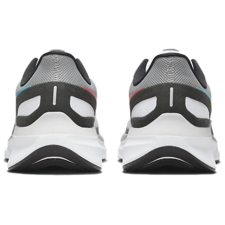 Nike Air Zoom Structure 25 White Black Gamma Blue Men Sneakers Hot-Lava DJ7883-109