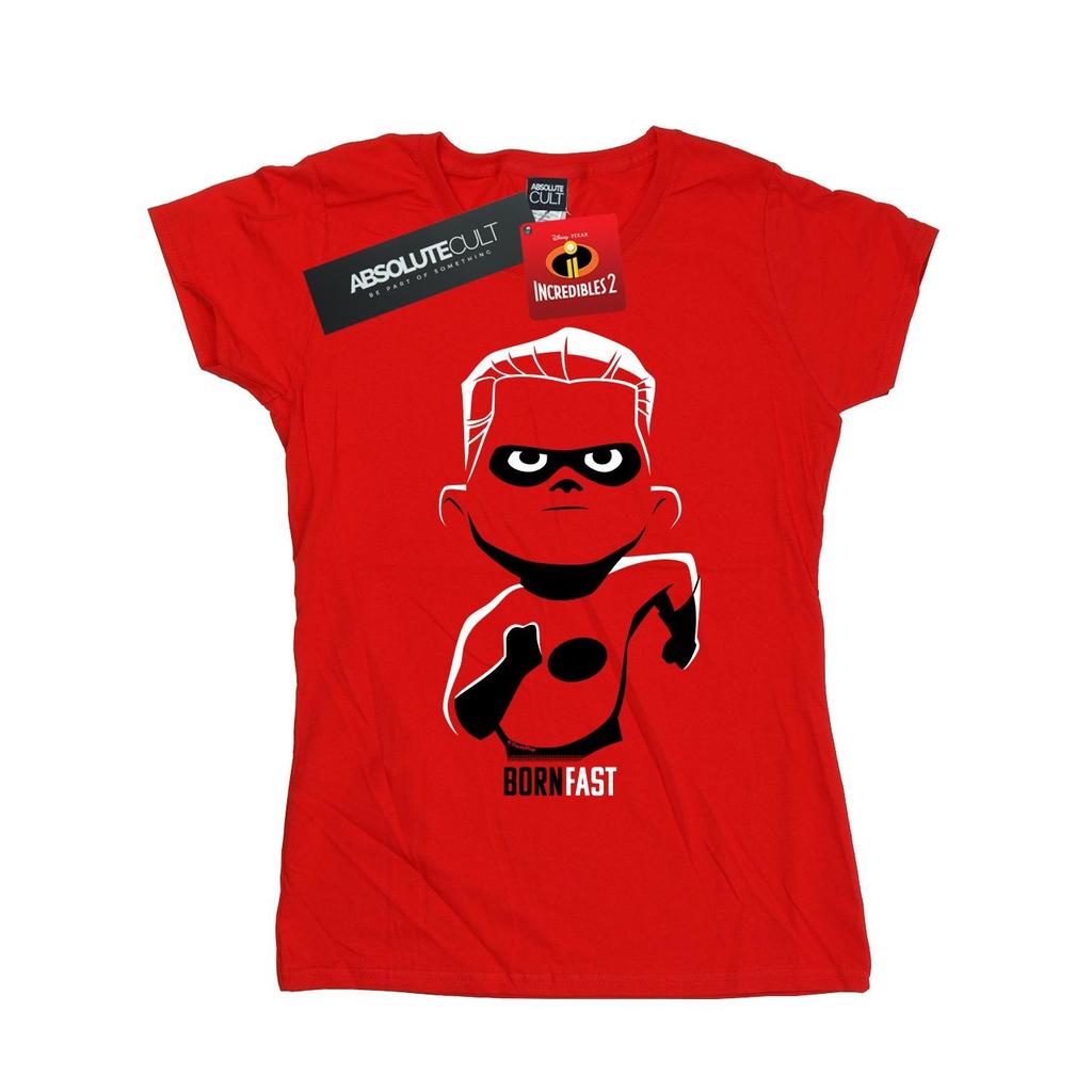 Disney Womens/Ladies Incredibles 2 Incredible Son Cotton T-Shirt
