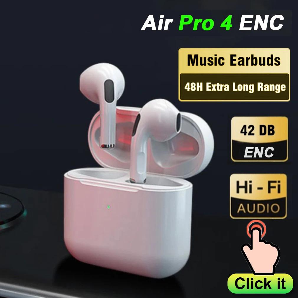 Air Pro 4 True Wireless наушники-вкладыши TWS Pods наушники с длительным временем ожидания Running Bass спортивные наушники музыкальные гарнитуры с микрофоном