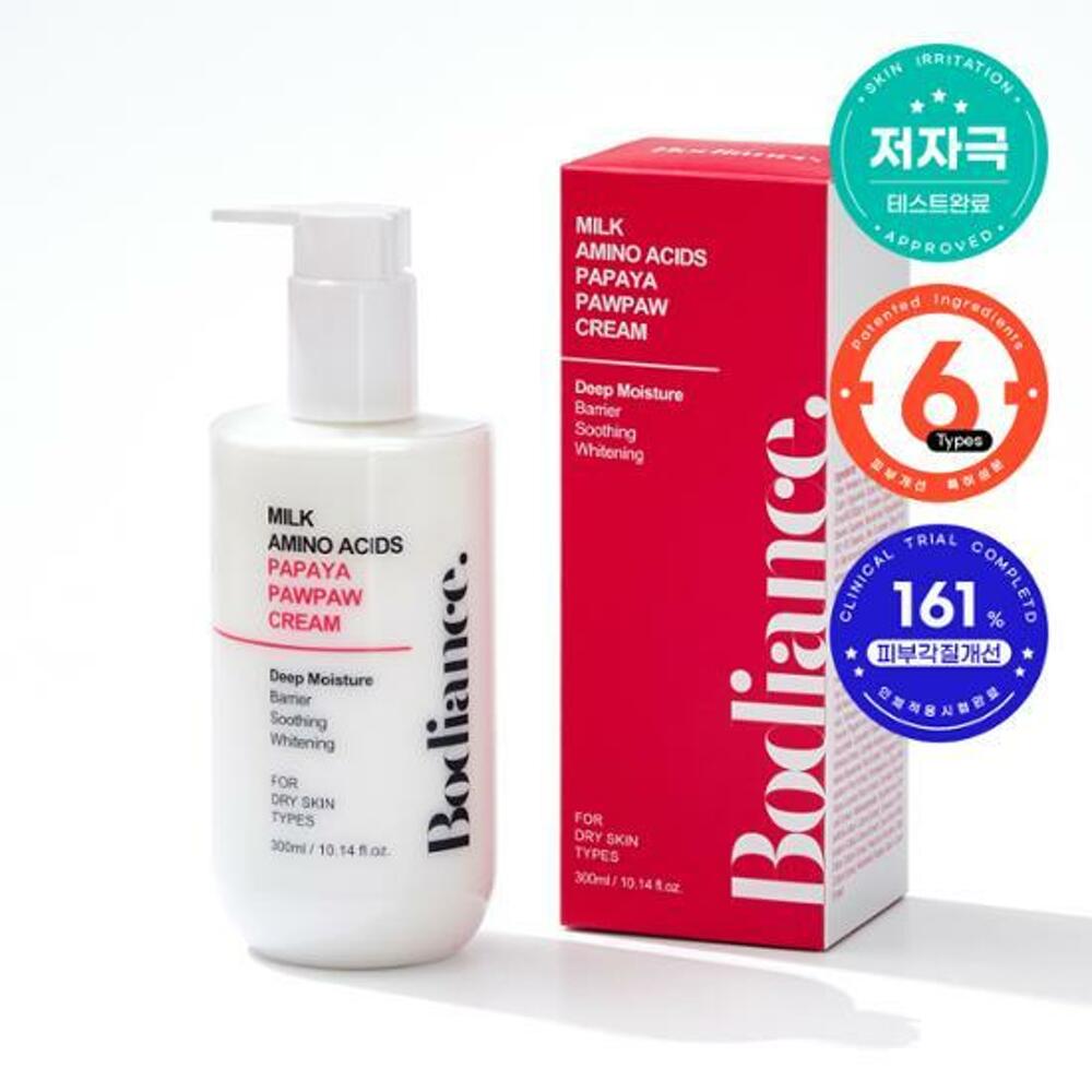 Bodiance Молоко Аминокислоты Папайя Пау Пау Крем 300г