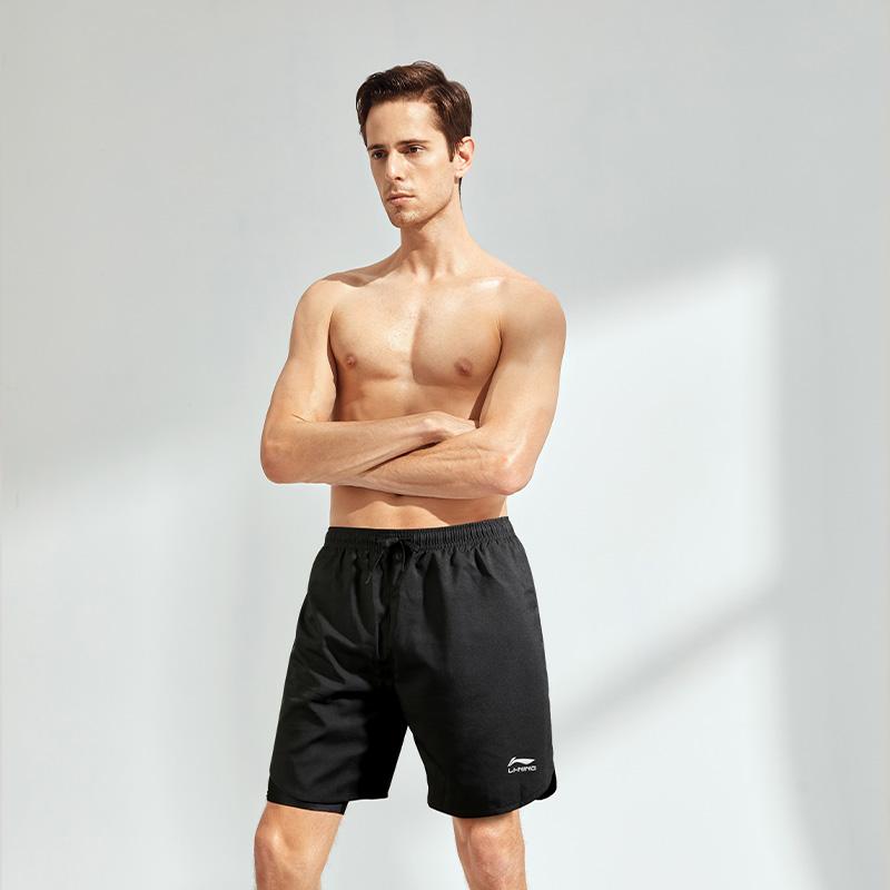 Спортивные шорты Li Ning Унисекс Черные AKST996-1