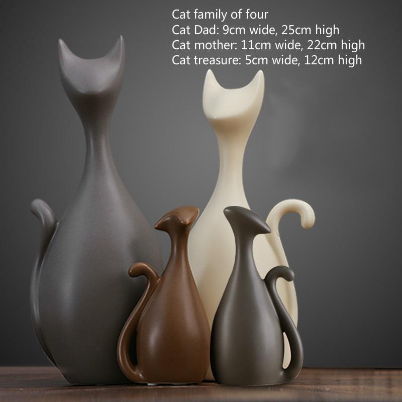 Керамическая фигурка животного, аксессуары для украшения дома, скандинавские ремесленные украшения, хороший выбор в подарок