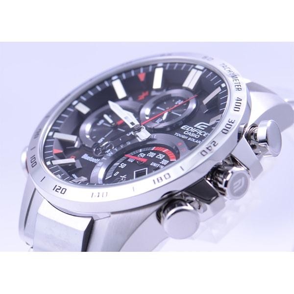 Casio Мужские часы EDIFICE EQB-501XD-1AJF [EDIFICE TIME TRAVELER Metal Band] Круглые серебристые из нержавеющей стали