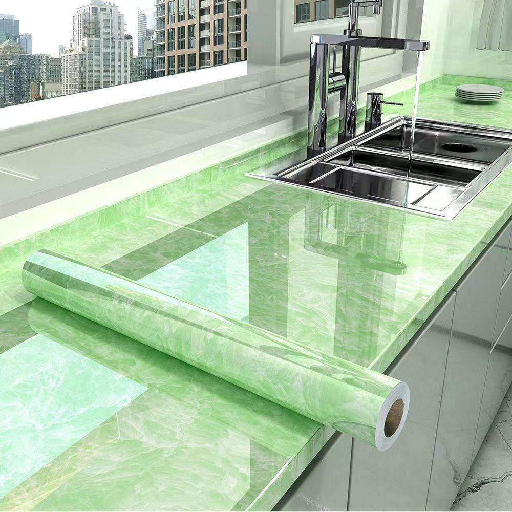 5-метровые 3D мраморные обои и обои Наклейки на стены ПВХ Винил Водонепроницаемые 3D самоклеящиеся обои для настенного стола Гостиная Домашний декор