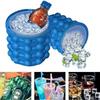1pc-Silicone Ice Cube Maker Portable Bucket Wine Ice Cooler Beer Cabinet Space Saving Kitchen Tools Drinking Whiskey Freeze