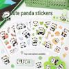 Panda Cartoon Stickers for Kids - DIY Waterproof Stickers for Water Bottles, Phones, and More
