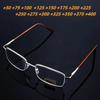 Eye Protection Square Eyeglasses Metal Hyperopia Glasses Elegant Presbyopic Eyewear  Men Women