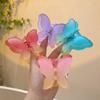 Gradient Hair Clip Colorful Barrette New Butterfly Hair Claw Clip Women