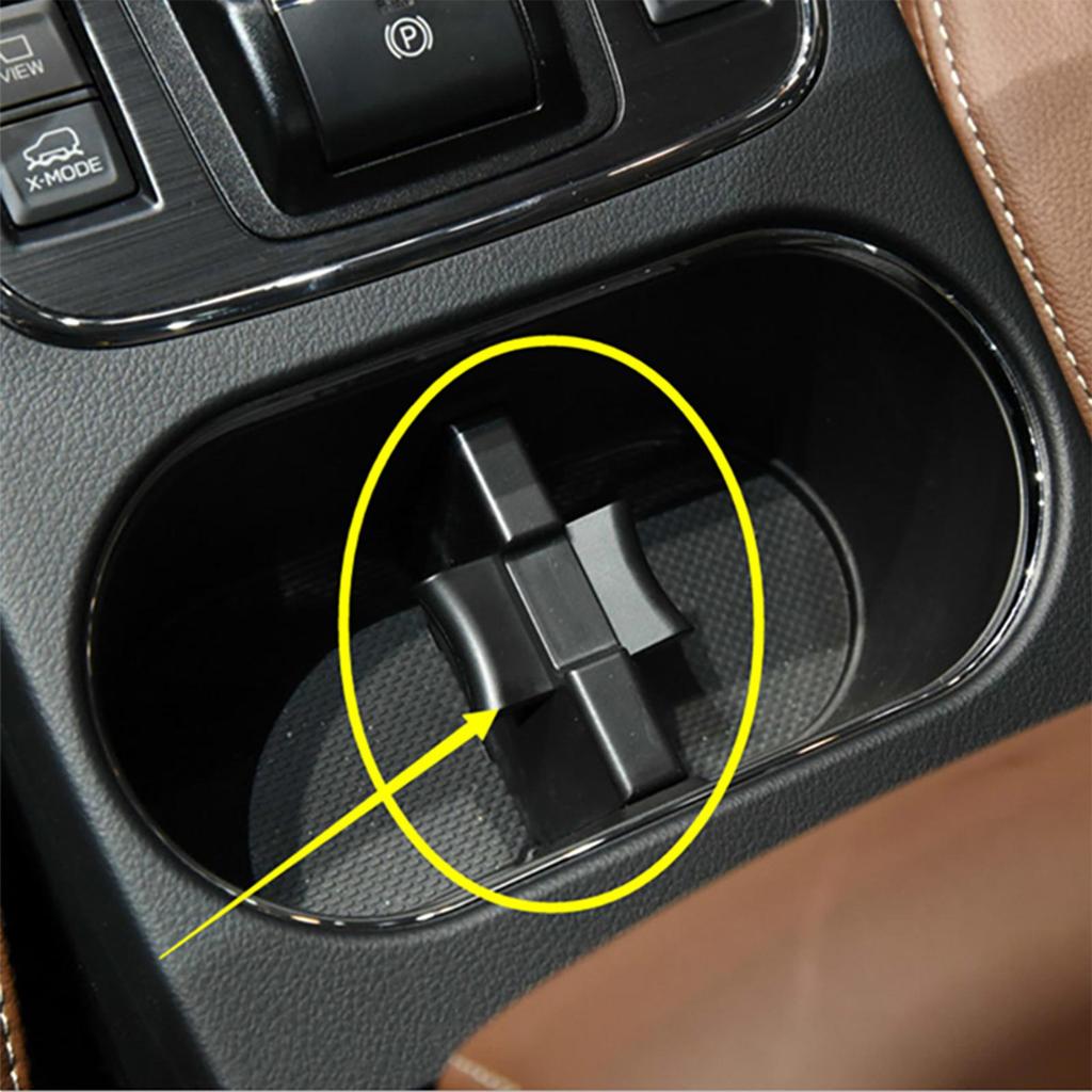92118Aj000 Detachable Adjustable Foldable Cup Holder Divider Black Replacement Spare Parts Car Interior Accessories