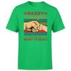 Vintage Daddy And Daughter Unisexs T Shirt Not Always Eye To Eye Gift Fatherday Tee