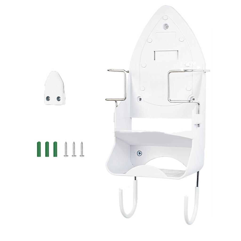 Прочный железный держатель-органайзер с крючками для эффективного хранения дома и экономии места